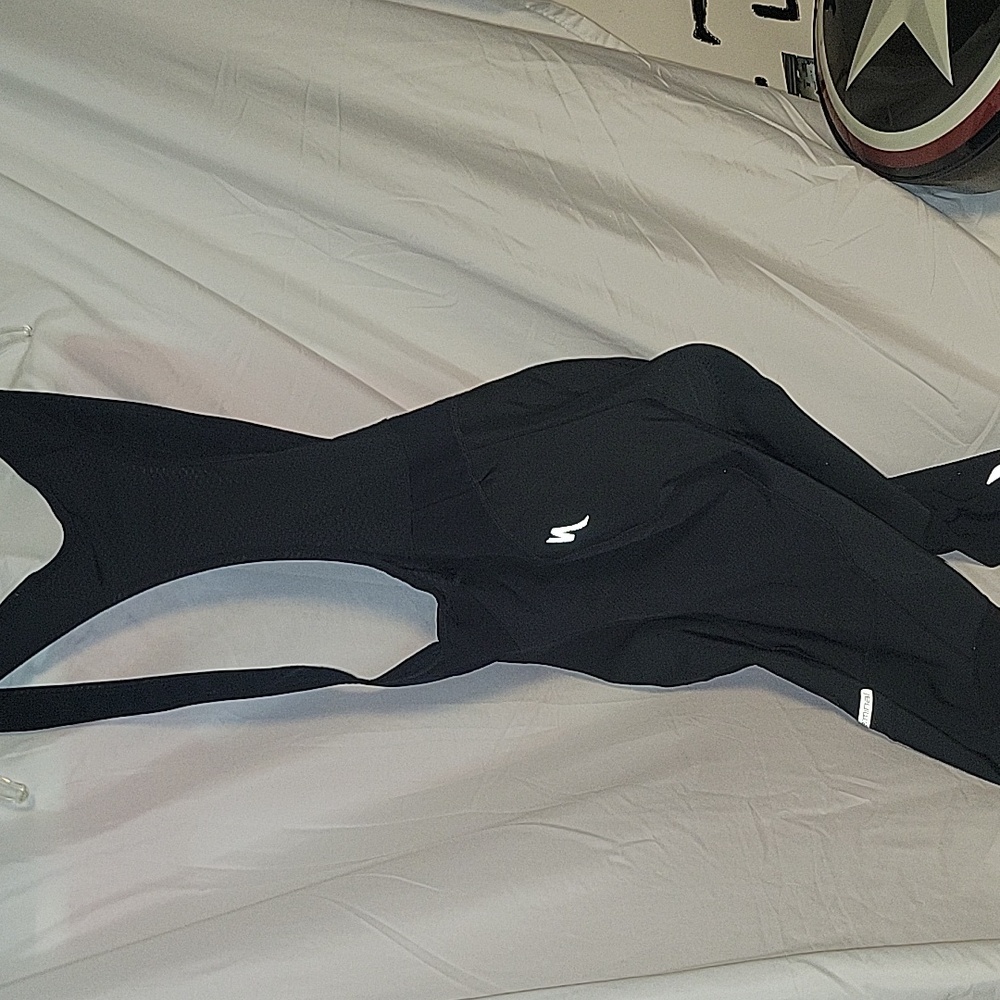 Womens Cycling Medium 3/4 Bib Over Knee With Chamois Road Mtn Gravel - Picture 6 of 6